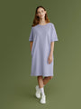 Globe Hope - Kitinen T-Shirt Dress Dark Lavender, image no.1