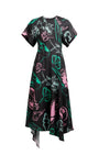 TOMCSANYI - Klosters Asymmetric Dress Totem Green, image no.3