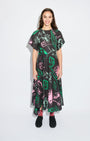 TOMCSANYI - Klosters Asymmetric Dress Totem Green, image no.1