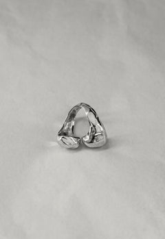 Double Hump Silver Ring