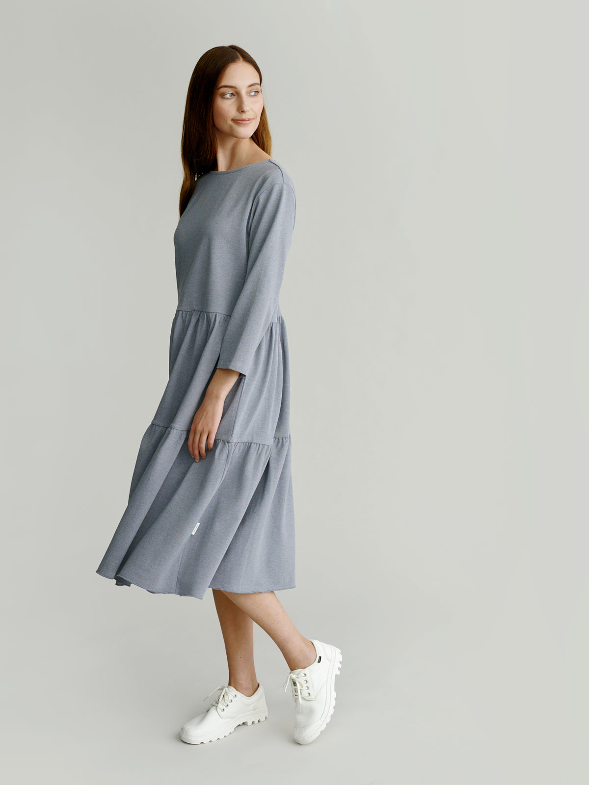 Kolmisoppi Dress Bluish Grey
