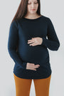 Melli EcoDesign - Maternity Shirt Dark Blue, image no.1