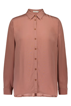Kristina Classic Button-Up Frosted Pink