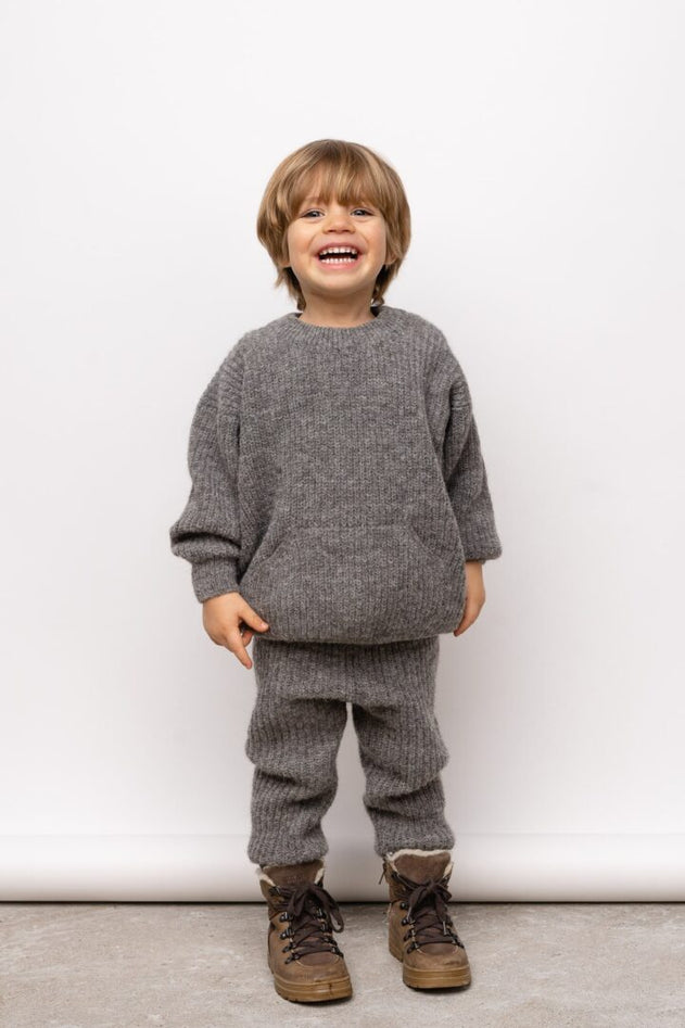 Kids' Kangaroo Knitted Sweater