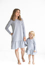Melli EcoDesign - Frill Dress Grey, image no.1