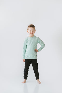 Kids' Knee Patch Pants Black