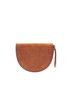 Laura Coin Purse Classic Croco Cognac