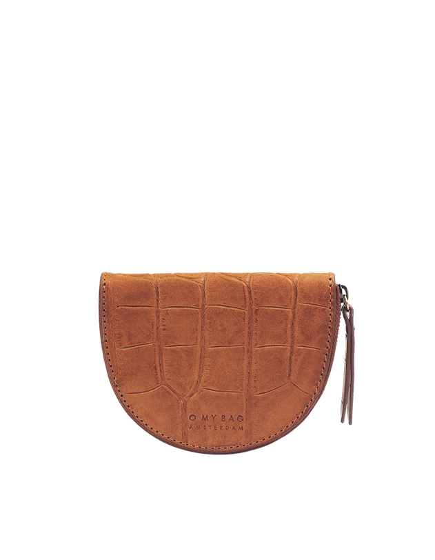 Laura Coin Purse Classic Croco Cognac