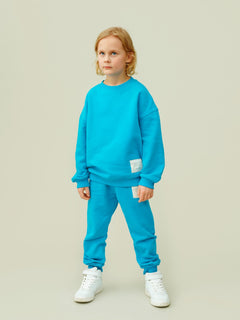 Kids' Superpower Sweatshirt Ocean