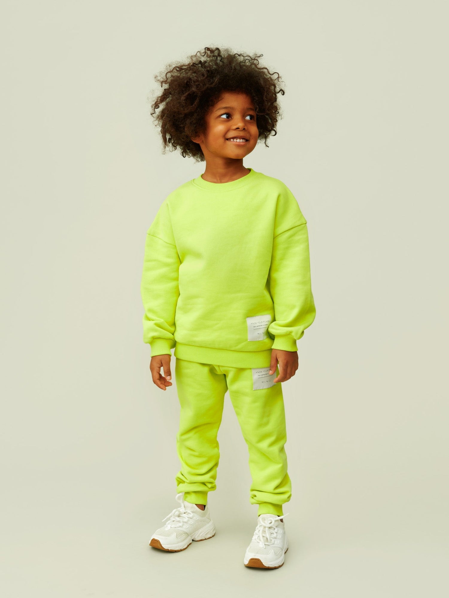 Kids' Superpower Sweatpants Lime