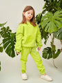 MAINIO - Kids' Superpower Sweatshirt Lime, image no.2