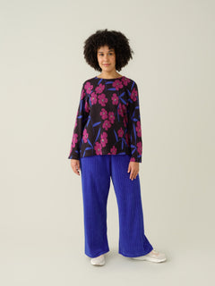 Women's Mysterious Blooms Jacquard Shirt