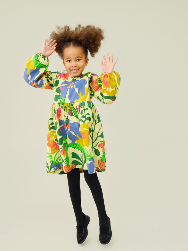 Kids' Jungle Muslin Dress