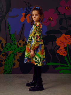 Kids' Jungle Muslin Dress