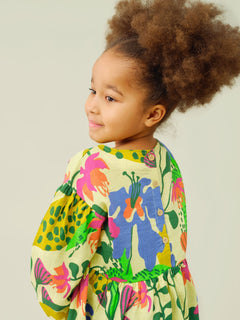 Kids' Jungle Muslin Dress