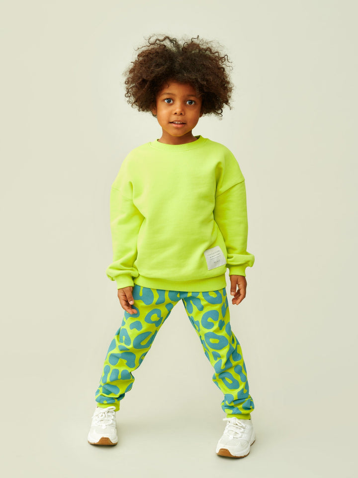 MAINIO - Kids' Superpower Sweatshirt Lime