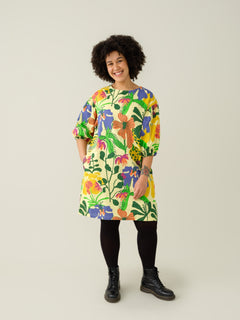 Women's Jungle Muslin Tunic Dress