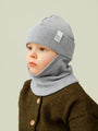 MAINIO - Fisherman Merino Wool Balaclava Grey, image no.1
