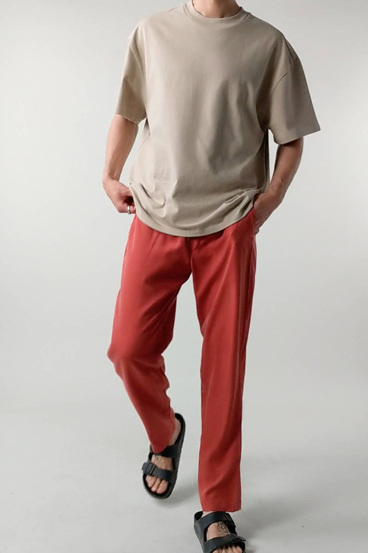  - Men's Trousers Mineral Red