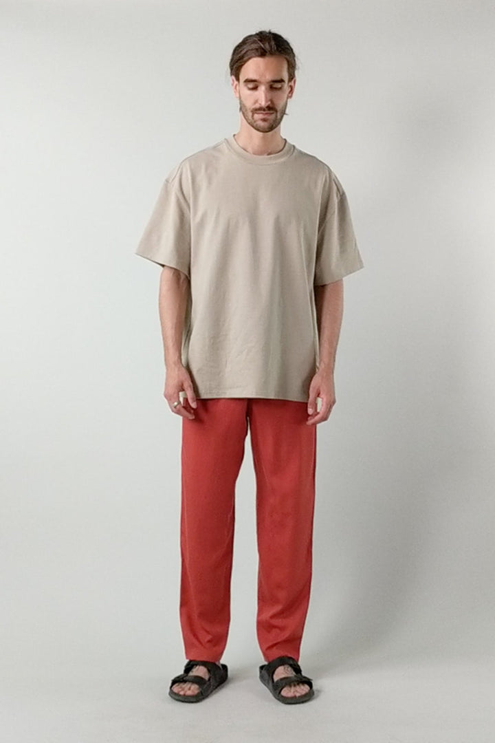  - Men's Trousers Mineral Red