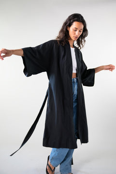 Unisex Kimono Black