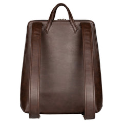 Urban Vegan Laptop Backpack Brown