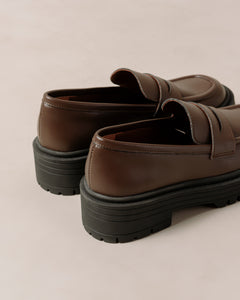 Mask Loafers Umber Brown