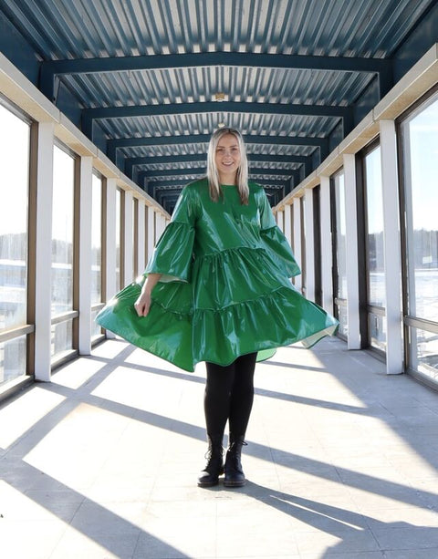 Lush Dress Green PVC
