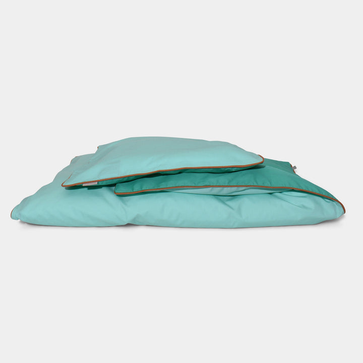 Homehagen - Cotton Percale Baby/Junior Bedding Set Mint