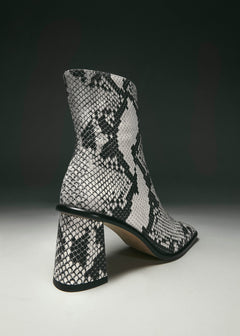 West Indo Leather Ankle Boots Grey