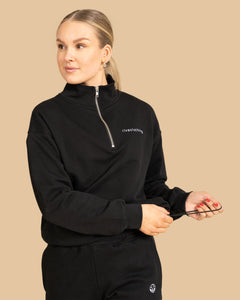 Half-zip Sweatshirt Black