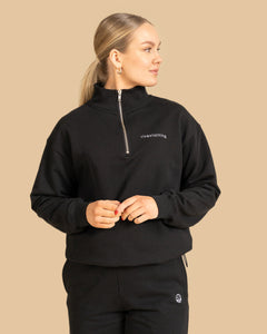 Half-zip Sweatshirt Black