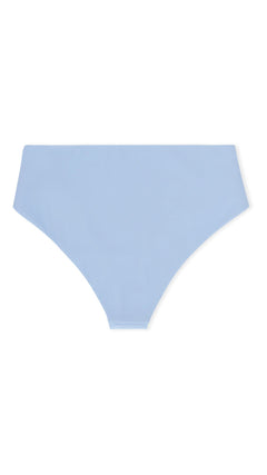 Ubud High-Waist Bikini Bottom Clear