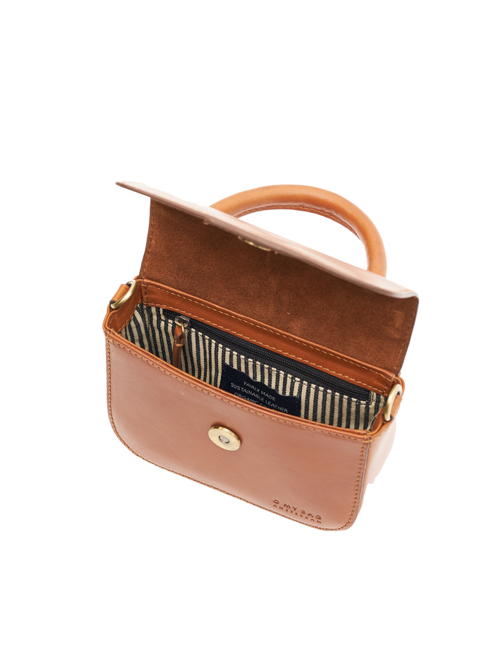  - Nano Bag Classic Leather Cognac