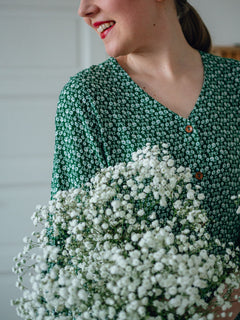 Tovi Button Dress Green