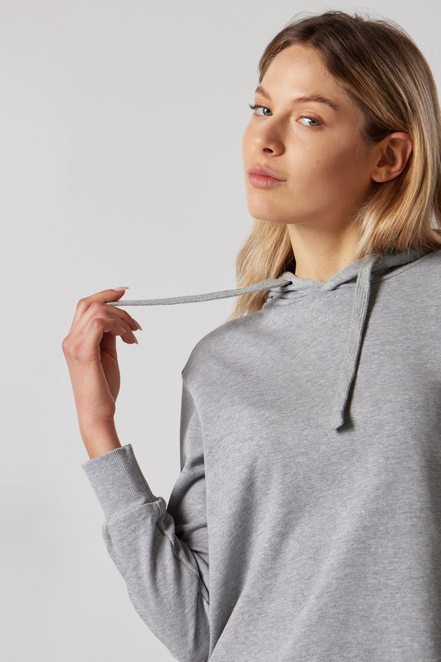 Women's Sweatsuit Set With Slits Grey