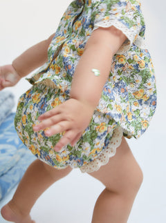 Beverly Baby Bloomer Shorts Green