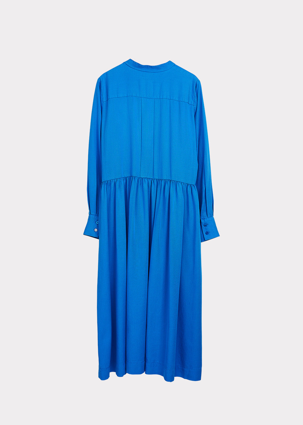 Ruffle Dress True Blue
