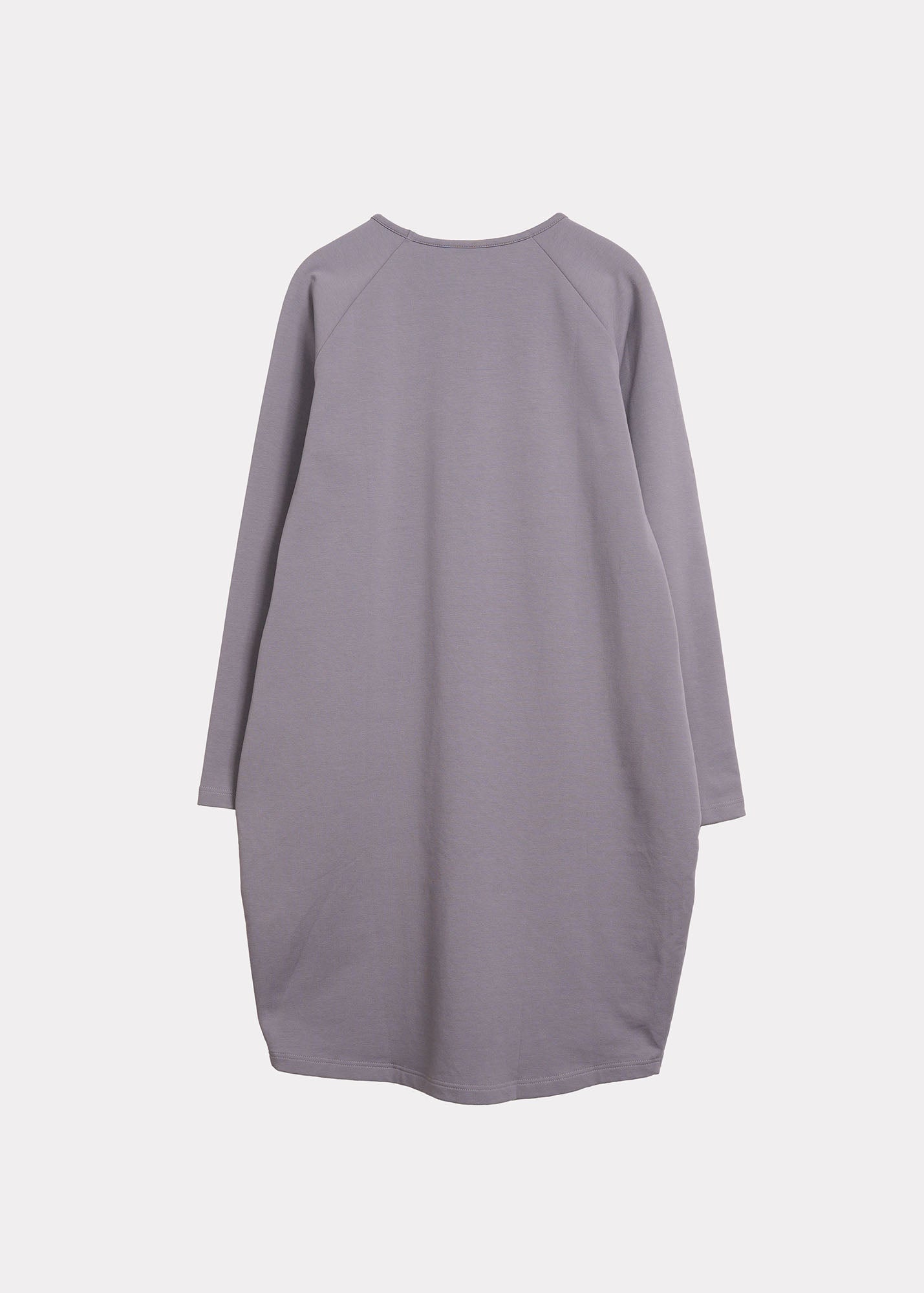 Oval College Dress Stone Grey