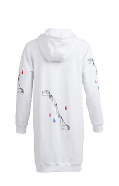 Parad Hooded Sweatshirt Dress Ski Lift