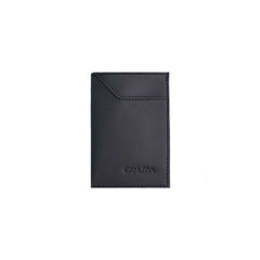 Persimmon Slim Vegan Card Holder Black