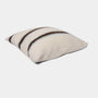 Homehagen - Wool Cushion Light Blue/Brown Stripe, image no.1