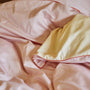Homehagen - Cotton Sateen Pillowcase Pale Pink-Cream, image no.4