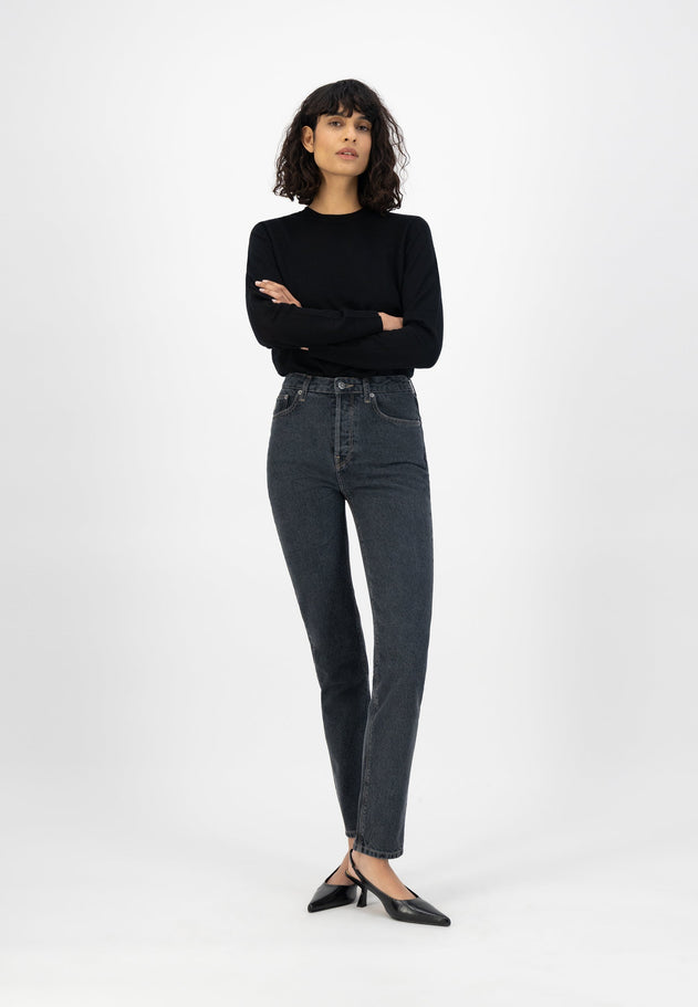 Piper Straight Jeans Used Black