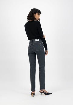 Piper Straight Jeans Used Black