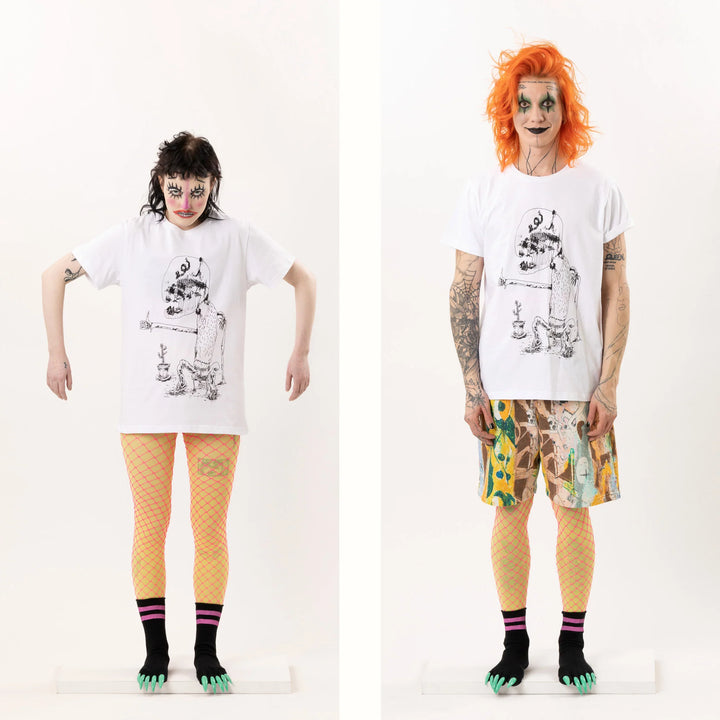 Pispala Clothing - Cactus T-Shirt White