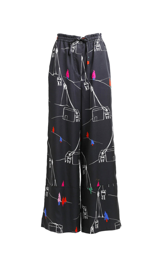 Pradollano Drawstring trousers Ski Lift