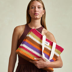 Myra Crochet Shopper