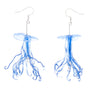 Upcycle with Jing - Blue Jellyfish Drop Earrings, image no.2