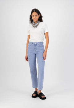 Relax Rose Cropped Jeans Lavender